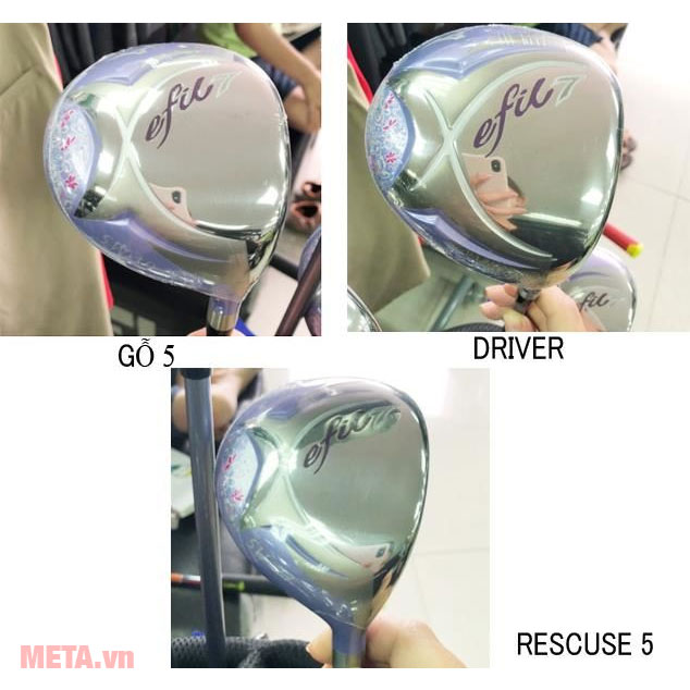 Bộ gậy Fullset Mizuno EFIL-7 lady 2019 (10 gậy túi)