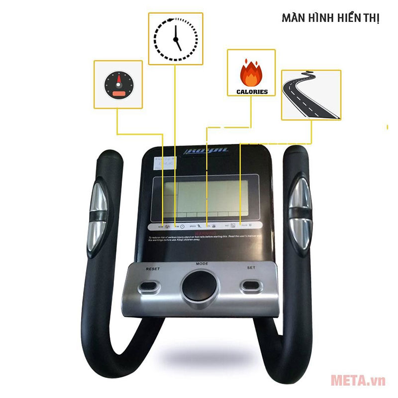 Xe đạp tập leo núi có yên Royal 621A