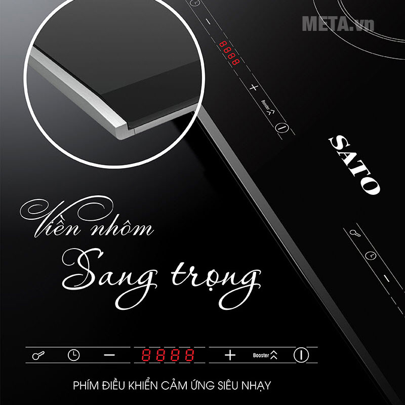 Bếp điện từ đôi Sato SIH267 N1.1
