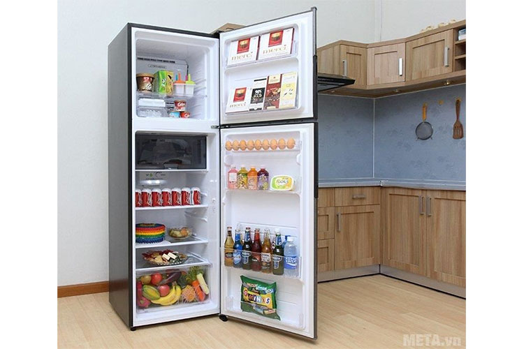 Tủ lạnh Sharp inverter SJ-X346E-DS 342 lít