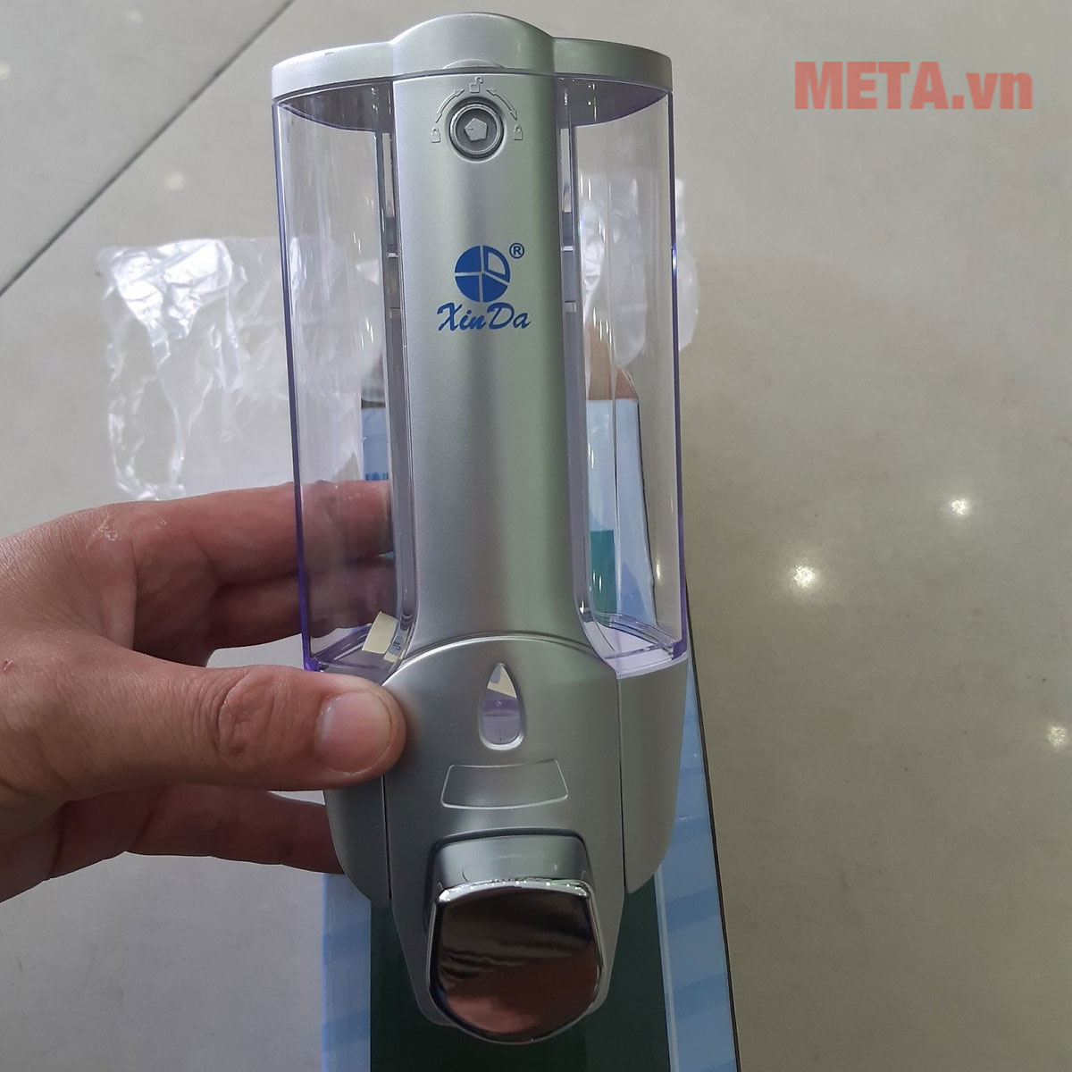 Hộp đựng xà phòng Xinda ZYQ-138 silver