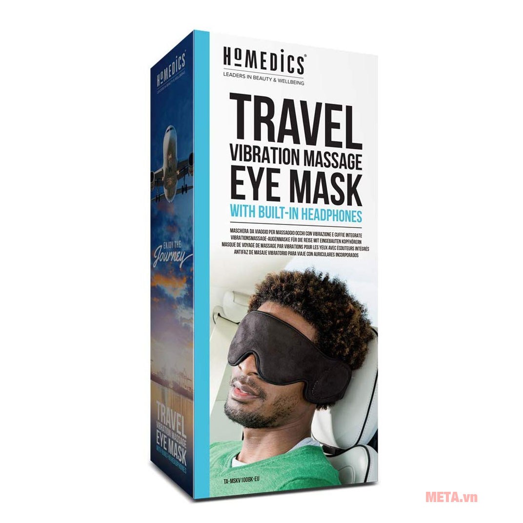 Máy massage mắt Homedics TA-MSKV100BK-EU (TA-MSKV100GY)