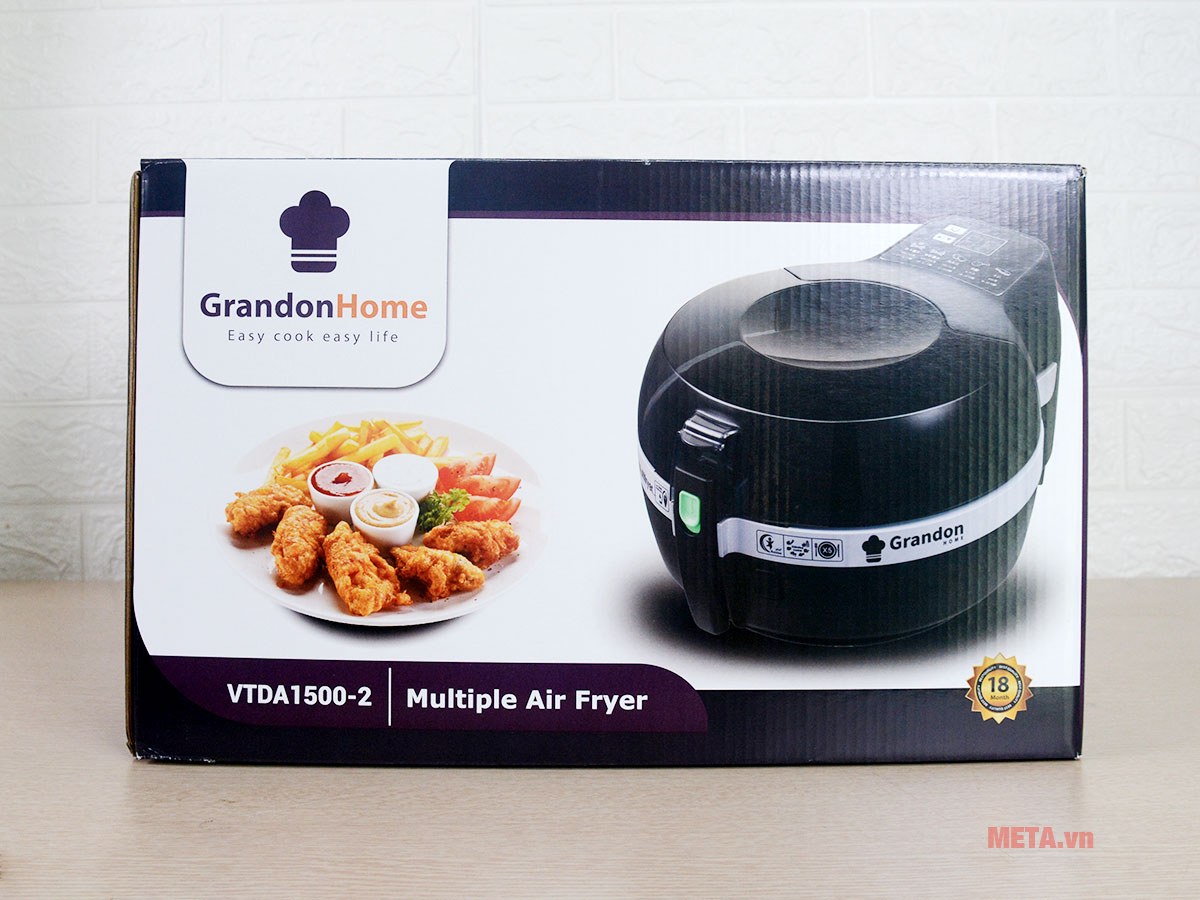 Nồi chiên không dầu đa năng Grandon Home VTDA1500-2 (4,4L - 1.400W)