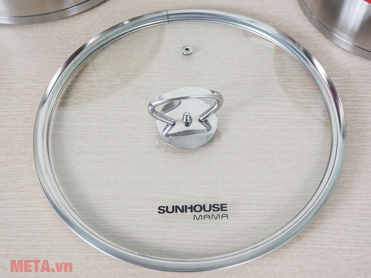 Bộ nồi inox Sunhouse MAMA 5 đáy SH784