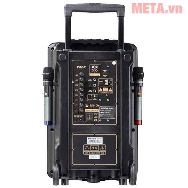 Loa kéo di động Koda KD-1550 (320W, 2 đường tiếng)