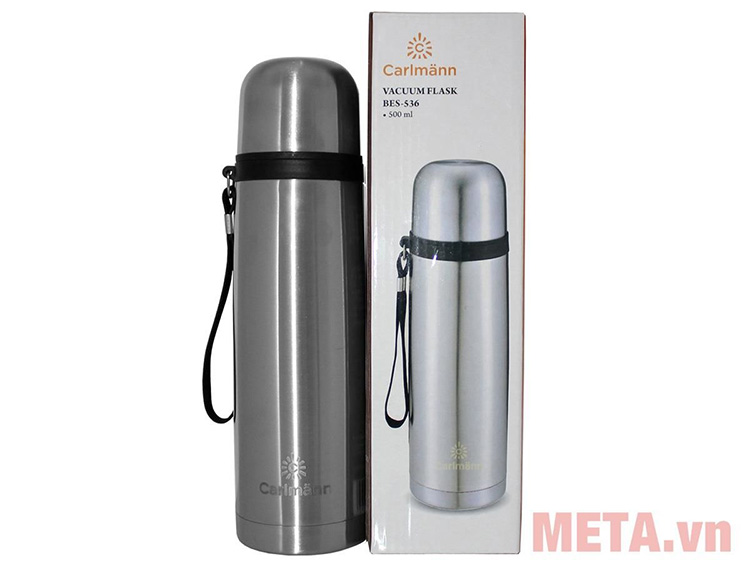 Bình giữ nhiệt nóng lạnh Carlmann BES536 (500ml)