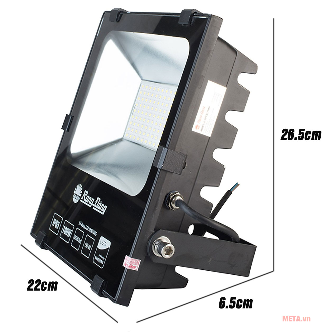 Đèn LED chiếu pha 50W Rạng Đông, Model D CP 03L/50W