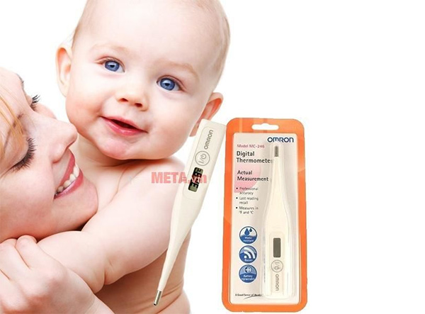 Nhiệt kế điện tử Omron MC-246