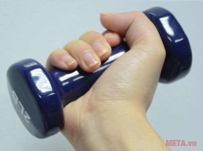 Tạ tay thép bọc cao su XD 01 2LB (1kg)