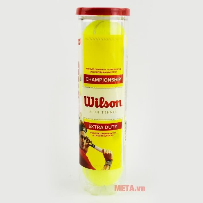 Bóng tennis Wilson Championship WRT110000 (hộp 4 quả)