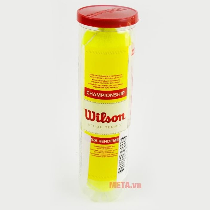 Bóng tennis Wilson Championship WRT110000 (hộp 4 quả)