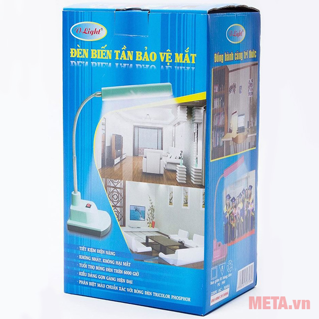 Đèn bàn V-Light Compact FGL 9W (nhiều màu)