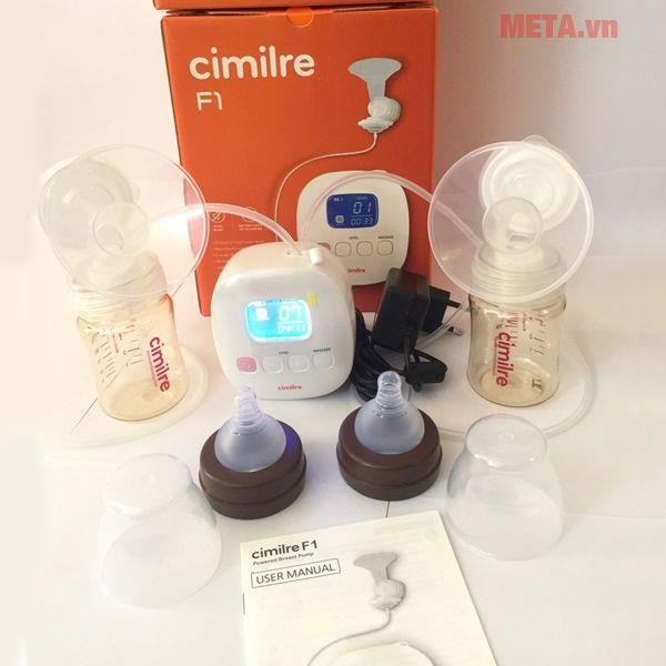 Máy hút sữa điện đôi Cimilre F1