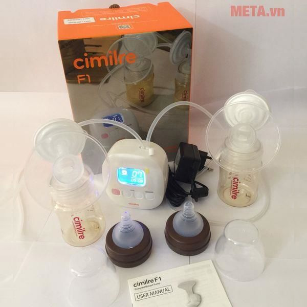 Máy hút sữa điện đôi Cimilre F1