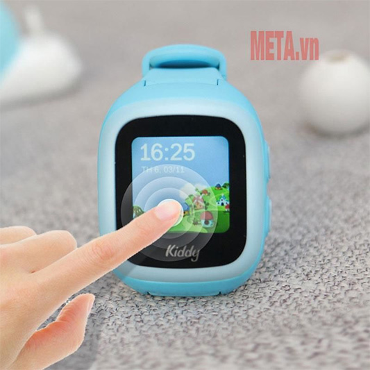 Đồng hồ định vị cảm ứng Kiddy 2 Touch (hiển thị chỉ số ô nhiễm không khí)