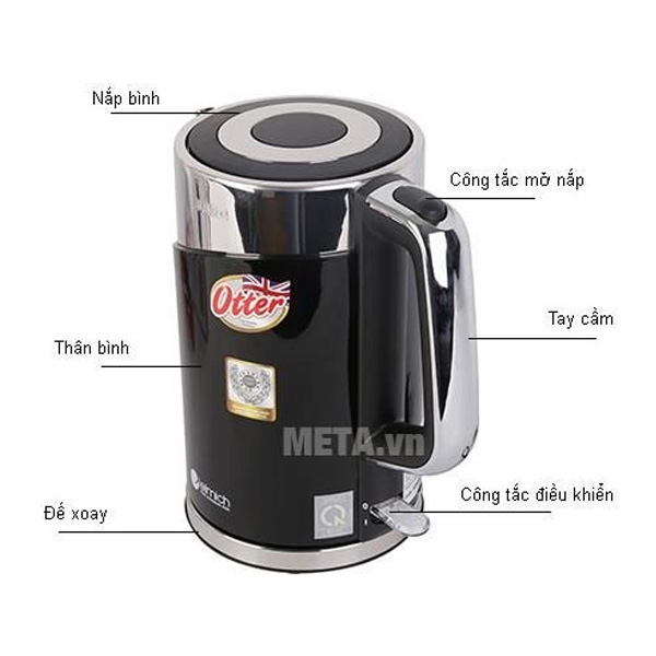 Ấm đun nước siêu tốc Elmich 1,7 lít KEE-0216