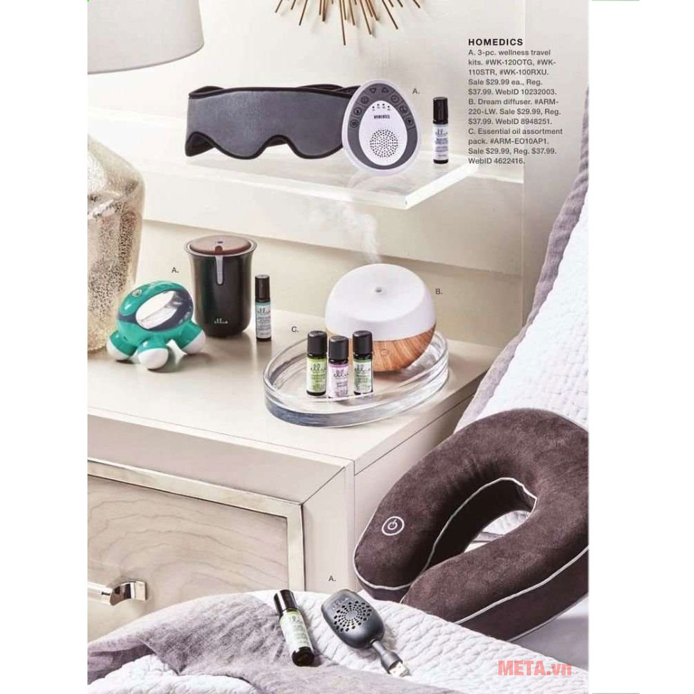 Bộ kit du lịch HoMedics WK-120OTG