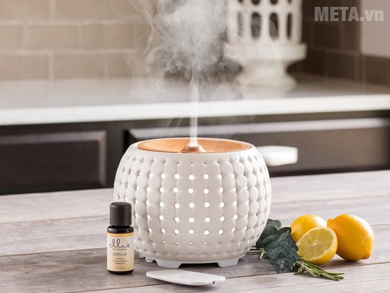 Máy khuếch tán tinh dầu công nghệ siêu âm HoMedics Ellia ARM-910WTA