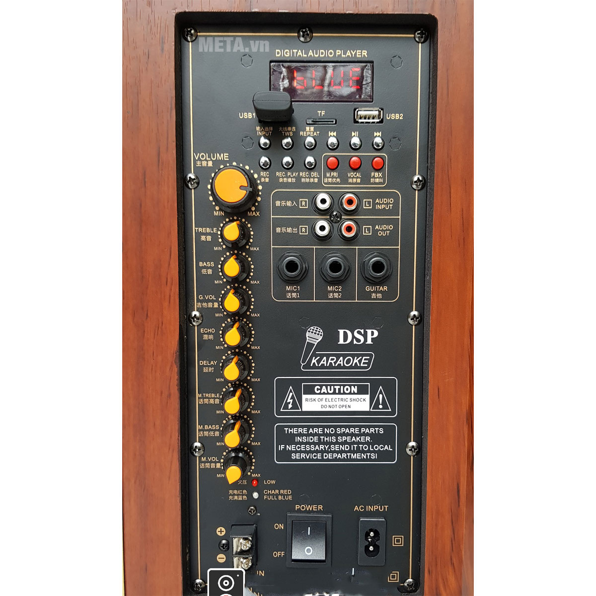 Loa kéo Sonaco 126V Bass 30cm (12 inch) có loa trung (3 đường tiếng)