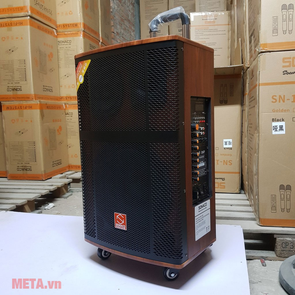 Loa kéo Sonaco 126V Bass 30cm (12 inch) có loa trung (3 đường tiếng)