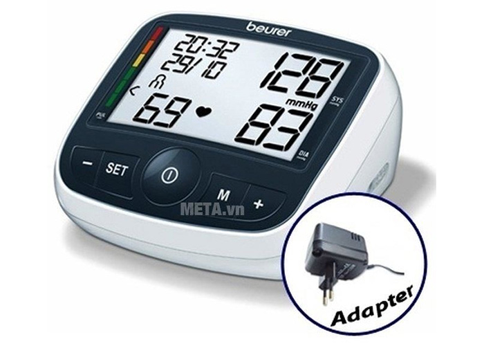 Máy đo huyết áp bắp tay Beurer BM40 (kèm adapter)