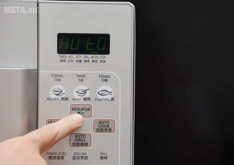 Lò vi sóng điện tử có nướng Sharp R-678VN(S) - 20 lít