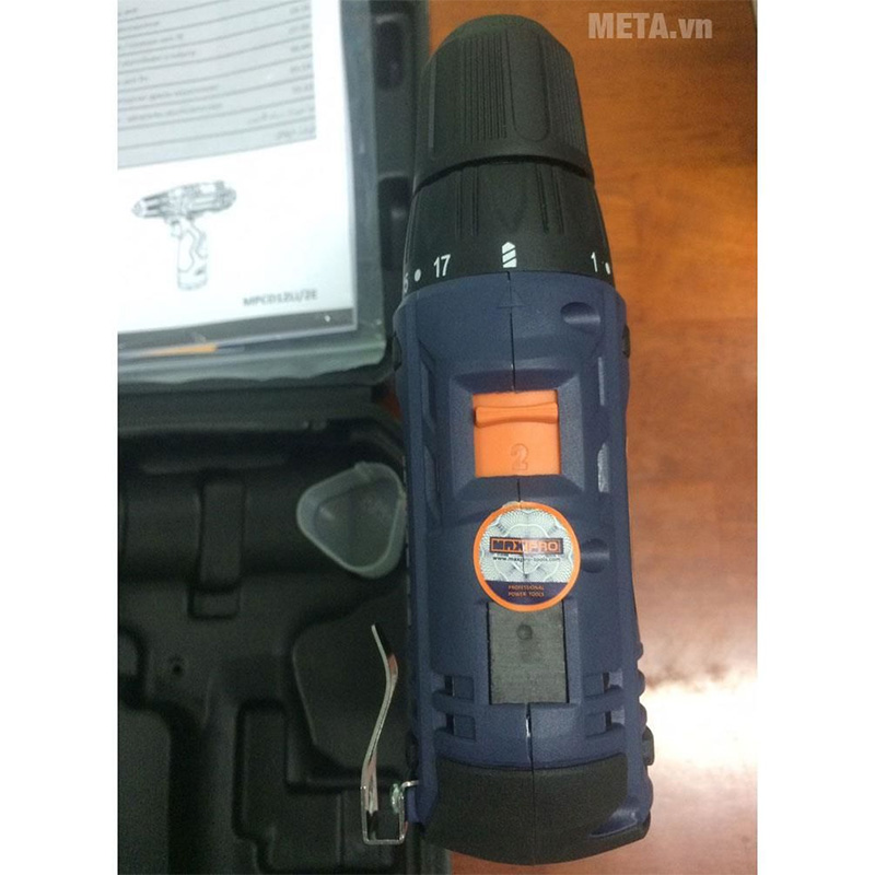 Máy khoan vặn vít dùng pin Maxpro MPCD12LI/2E 12V