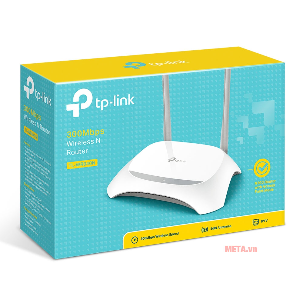 Bộ phát wifi TP-Link TL-WR840N Wifi 300Mbps