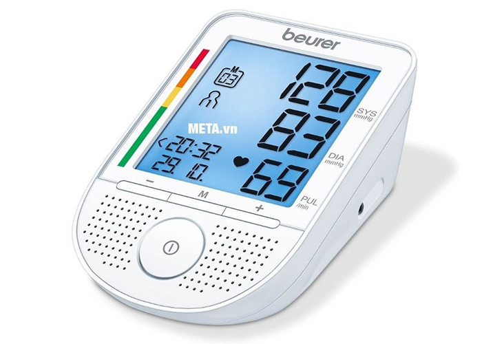Máy đo huyết áp bắp tay có giọng nói Beurer BM49