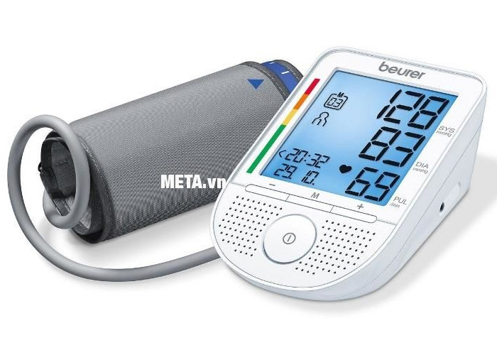 Máy đo huyết áp bắp tay có giọng nói Beurer BM49