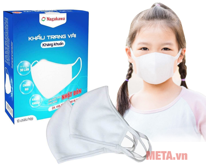 Khẩu trang tráng khuẩn Nagakawa
