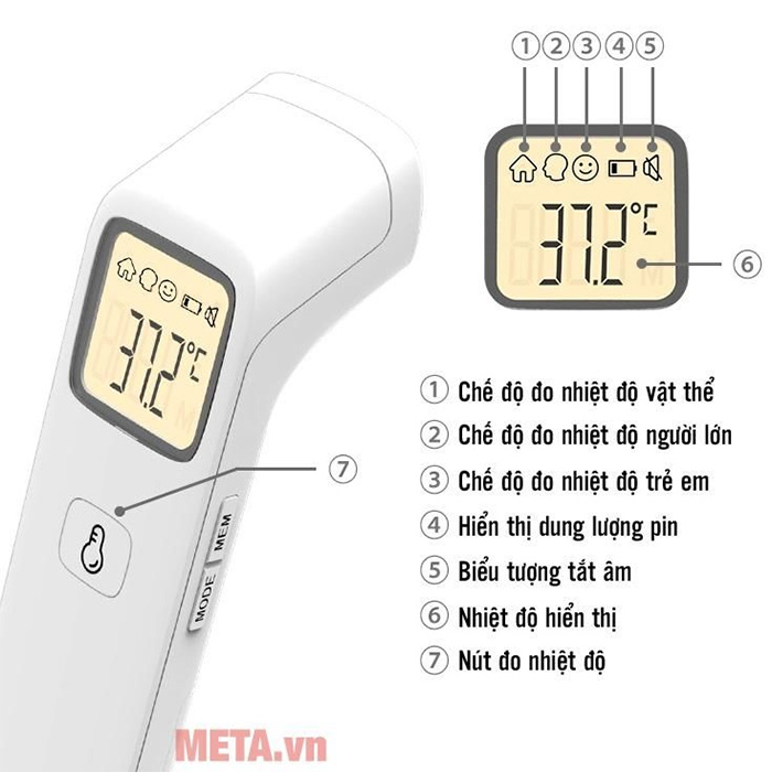 Nhiệt kế hồng ngoại đa năng Jumper JPD-FR203