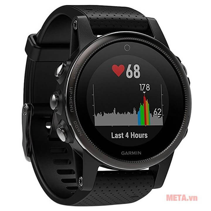 Garmin Fenix 5S Sapphire Black - Vòng đeo tay theo dõi sức khỏe