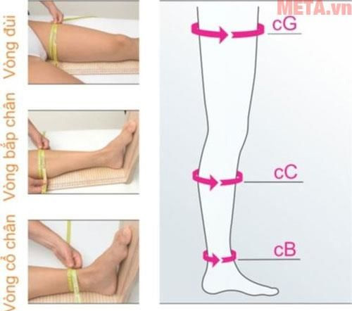 Vớ y khoa gối cao cấp Mediven Comfort - Vớ Gối