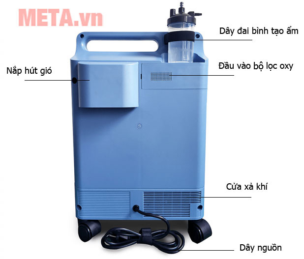 Máy tạo oxy Wellmed Elite Series 5 lít