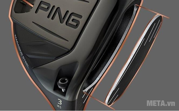 Gậy golf Fairway (Wood) nam Ping G-400 5