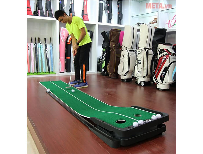 Thảm tập golf putting 360 độ