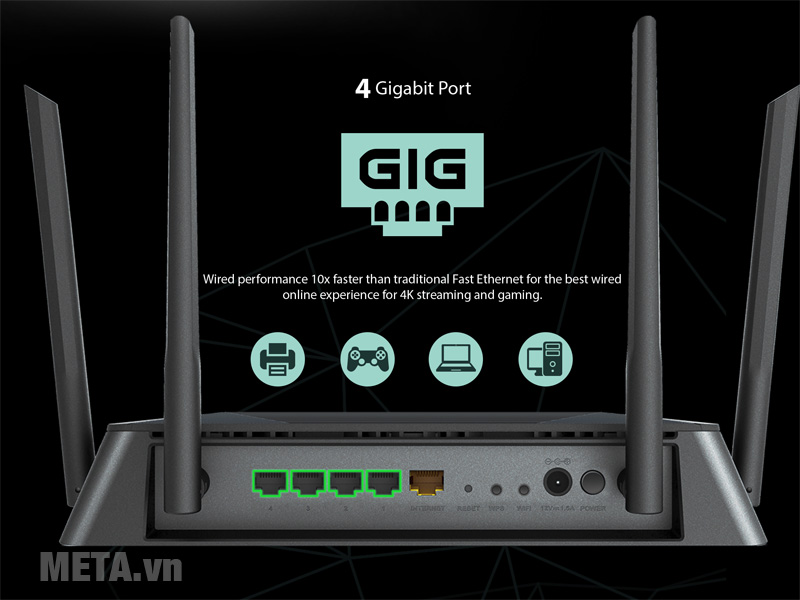 Thiết bị thu phát Wifi D-link DIR-867