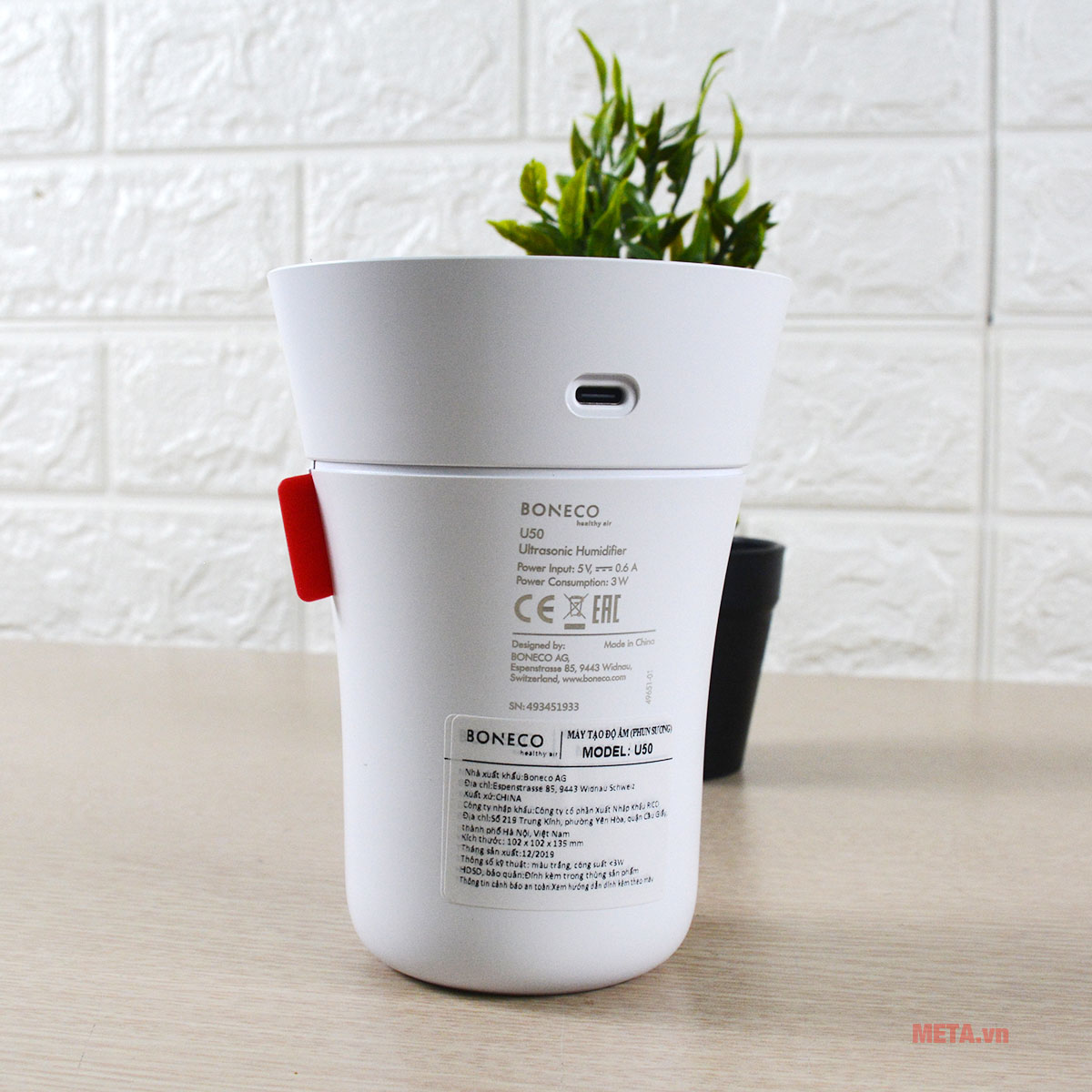 Máy tạo độ ẩm Ultrasonic Boneco U50