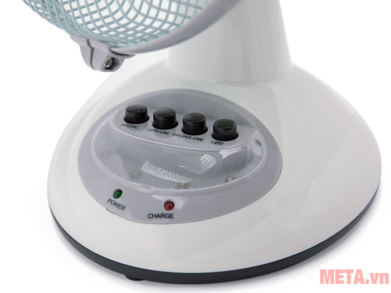 Quạt tích điện cánh 14 inch Sunhouse SHD7112