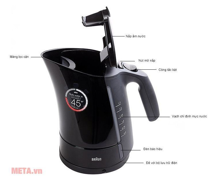 Ấm siêu tốc Braun WK 300 ONYX