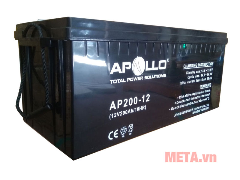 Ắc quy Apollo 12V 200Ah AP200-12