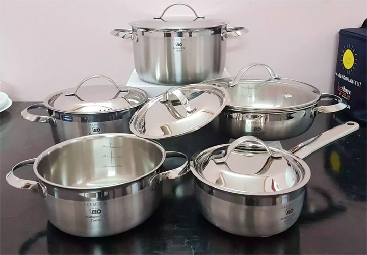 Bộ nồi cao cấp Elo Premium Zurich 5 chiếc