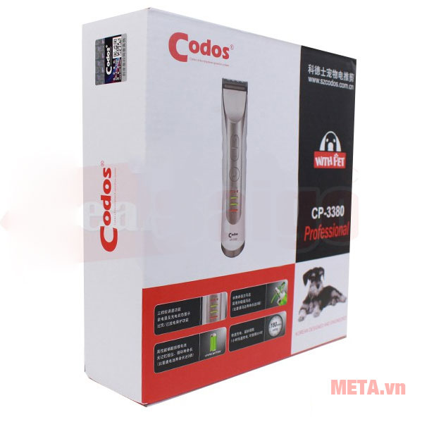 Tông đơ cao cấp cho thú cưng Codos CP-3380