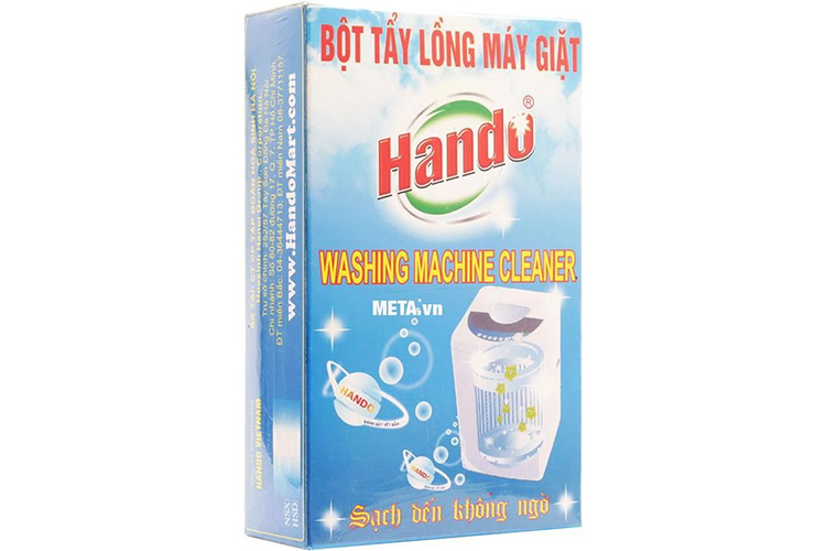 Bộ 2 hộp bột tẩy vệ sinh lồng máy giặt