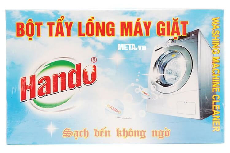 Bộ 2 hộp bột tẩy vệ sinh lồng máy giặt