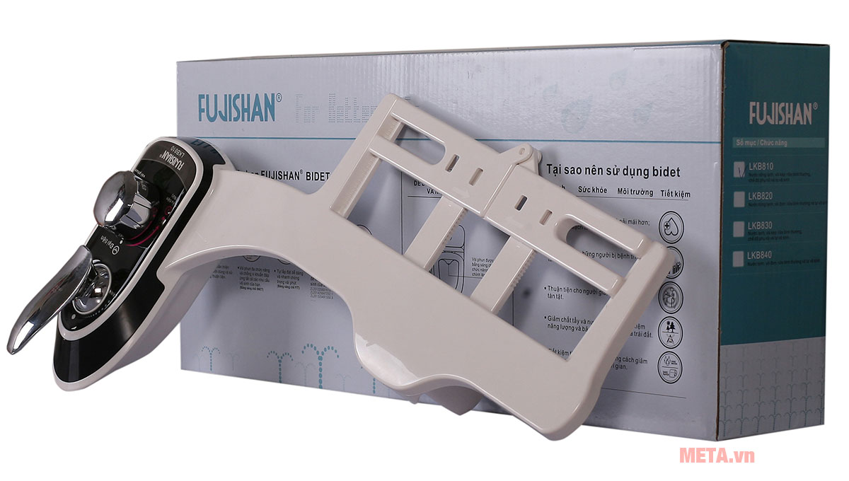 Thiết bị vệ sinh 2 vòi phun Fujishan Bidet LKB-830 (Lạnh)