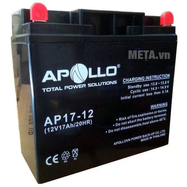 Ắc quy Apollo 12V 17Ah AP17-12