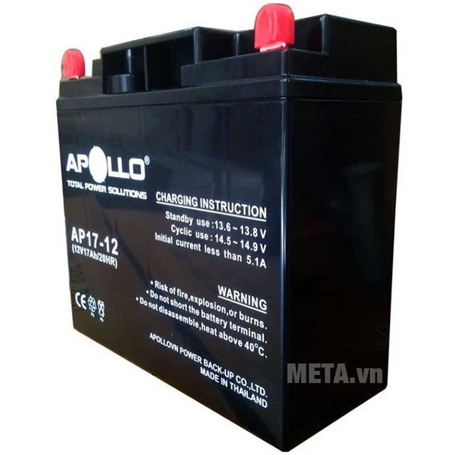 Ắc quy Apollo 12V 17Ah AP17-12