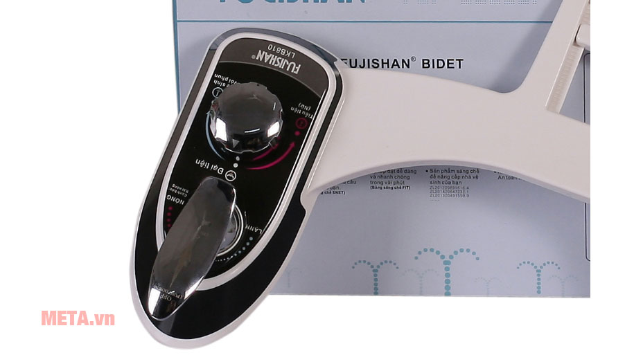 Thiết bị vệ sinh 2 vòi phun Fujishan Bidet LKB-810 (bản có nóng lạnh)